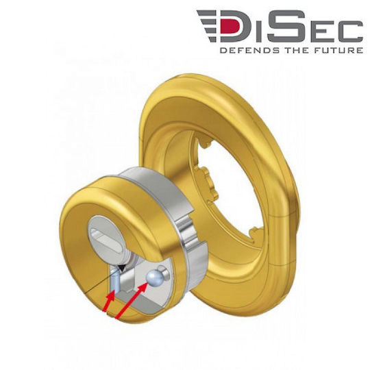 Disec Monolito Bd200 Defender Lock Armoured Door Bronze