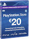 Card Cadou 20€ pentru Playstation