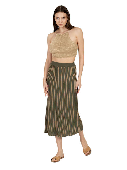 Aggel Green Women's Skirt