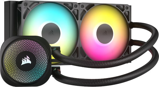 Corsair Nautilus 240 RS Water Cooling AIO CPU with 2 120mm Fans and ARGB Lighting