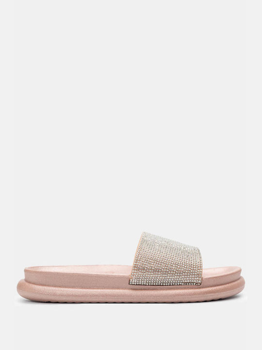 Luigi Women's Slides Beige