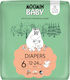 Moomin Baby Πάνες με Αυτοκόλλητο No. 6 για 12-24kg 34τμχ