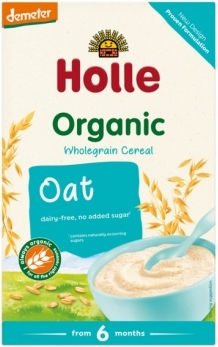 Holle Βρεφική Κρέμα Χωρίς Προσθήκη Ζάχαρης 250gr για 6+ Μηνών