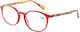 MONDE Lesebrille +2.50 in Rot Farbe C21053RED25001