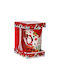 Christmas Tall Mug with Spoon 400ml 4 Designs 11x10x16cm 1 piece