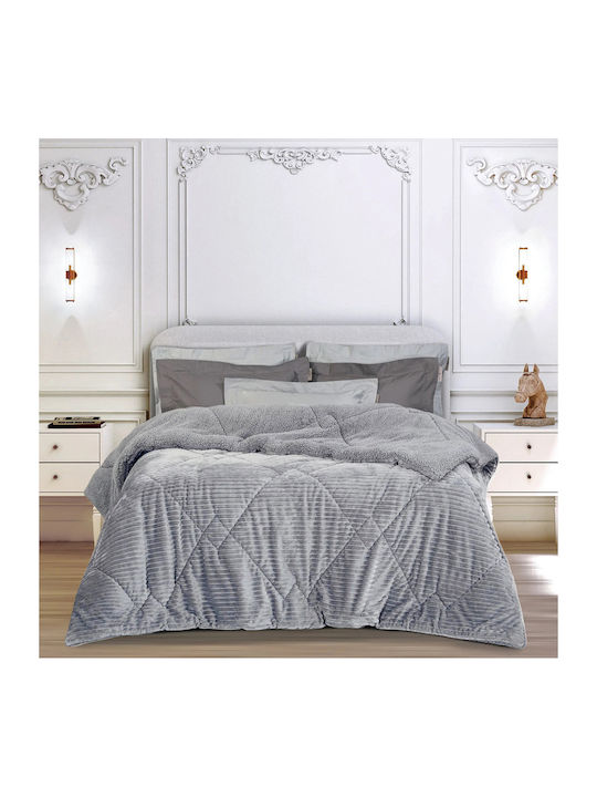 Mc Decor Κουβερτοπάπλωμα Μονό 160x230εκ. Ribb L...