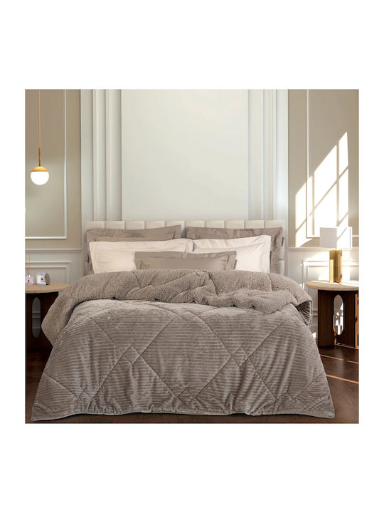 Mc Decor Κουβερτοπάπλωμα Μονό 160x230εκ. Ribb T...