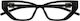 Gucci Damen Acetat Katzenauge Brillengestell Schwarz GG1683O 002