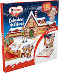 Kinder Calendar Chocolate Treats Milk 123gr 24pcs