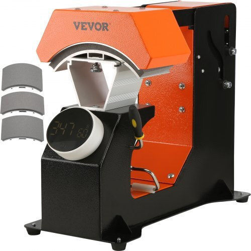 Vevor Automatic Hat Press 3 Heating Pads Design Transfer Zdkmj62439331u4gjv2