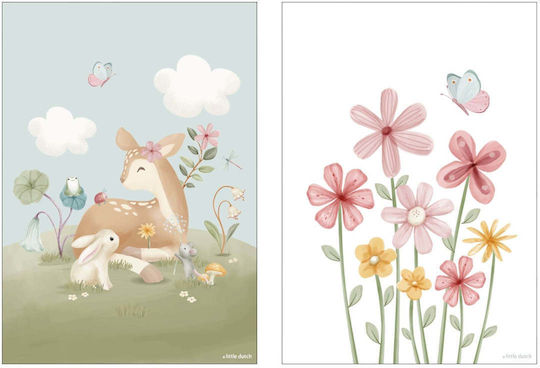 Little Dutch Poster A3 Fairy Garden