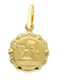 Mentzos Charm Engel aus 14K Gold