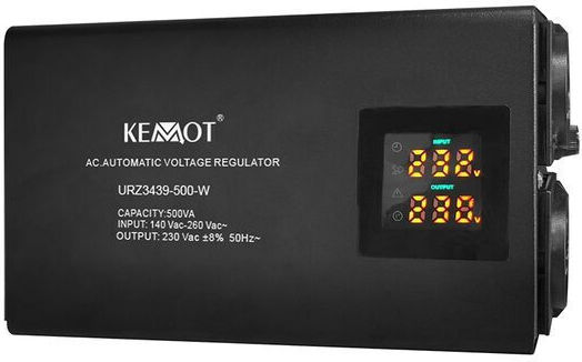 Automatic Voltage Stabilizer 500 Va 350 W Range 150 270 V Ac Wall-mounted Single-phase