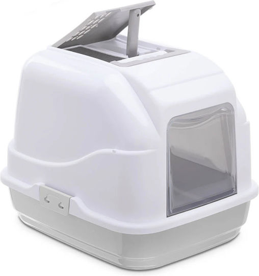Imac Easy Cat Toilet Closed White L50 x W40 x H40cm