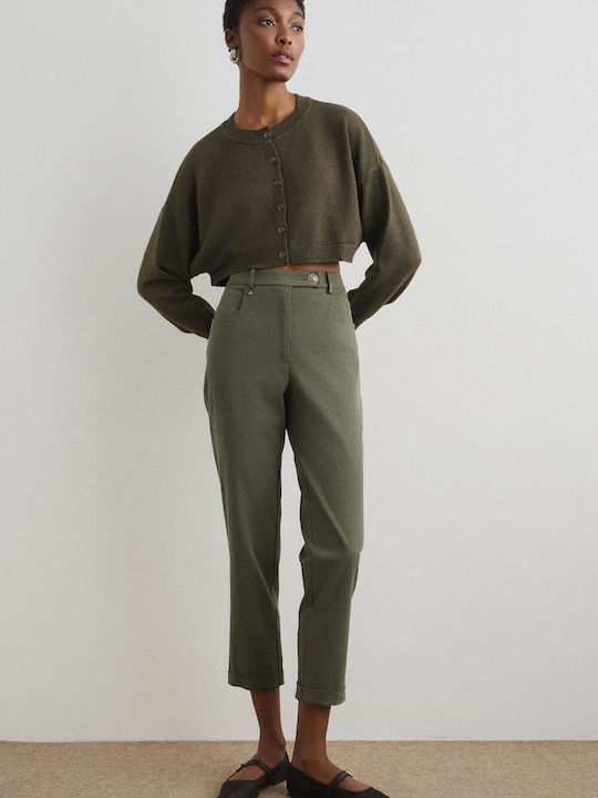 Bill Cost Women's Fabric Trousers Olive
