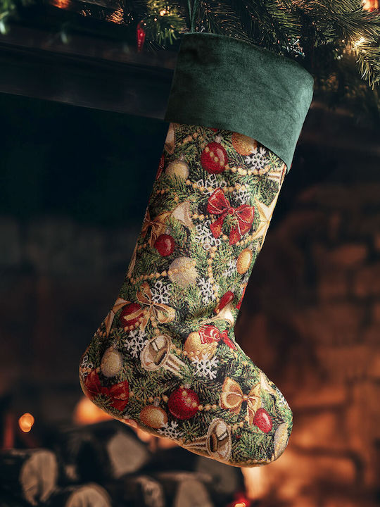 Happy Holiday Christmas Decorative Sock M50xP30cm
