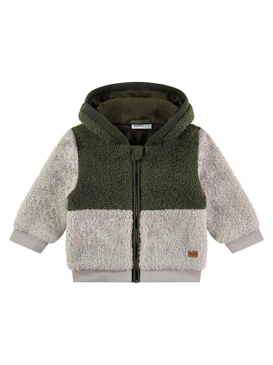 Babyface Kids Cardigan with Hood khaki