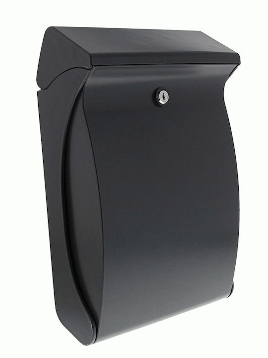 Burg Wachter Outdoor Mailbox Metallic in Gray C...