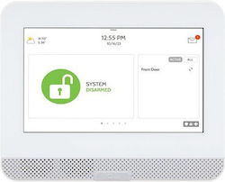 Centrala de Alarmă Wireless pentru Intruziune Iq4 Powerg Ecran Tactil Capacitate Smarthome Dsc Iqph063