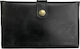 Tfar Тютюнева чанта със закопчаване Leather Black