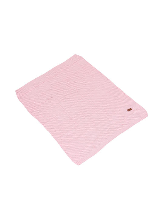 Cangaroo Pătură Pepinieră Swaddling pături Popcorn Tricotat Roz 80x100cm