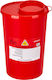 Medical Waste Container 2 L Red