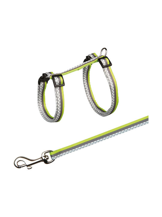 Trixie Katzengeschirr Elastische Leine 27-45cm/10mm