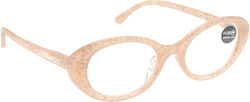Oramont Women's Reading Glasses +1.25 in Beige color 9084 Oramont Women's Reading Glasses +1.25 in Beige color 9084