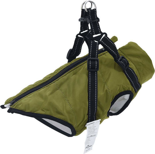 vidaXL Green Dog Coat