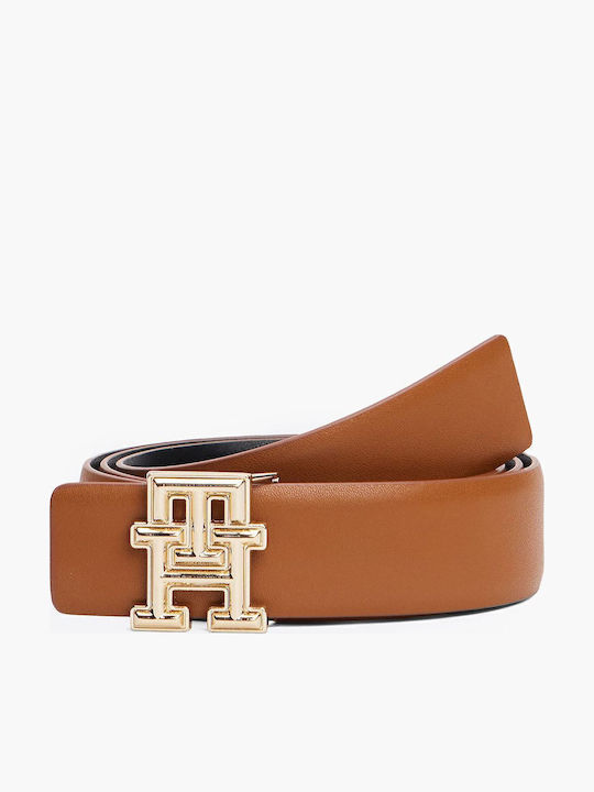 Tommy Hilfiger Δερμάτινη Γυναικεία Ζώνη Ταμπά