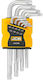 JCB Set 2 Torx Wrenches 9pcs
