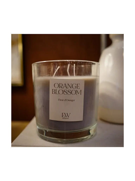 Countryfield Aromatic Candle in Jar with Orange Blossom Perfume 12x12cm