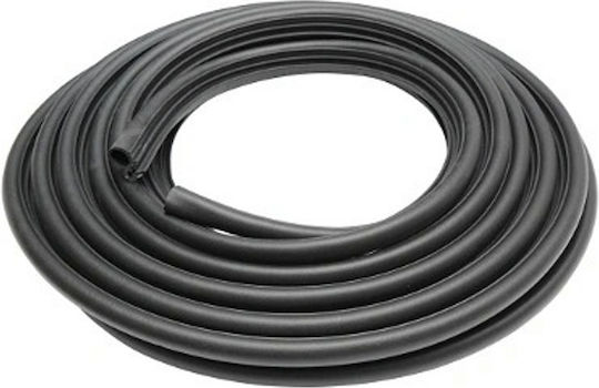 Idealstore Universal Rubber Weatherstrip Insert Traffic Resistant Very Flexible Protects Against Cold Moisture Length 10 M