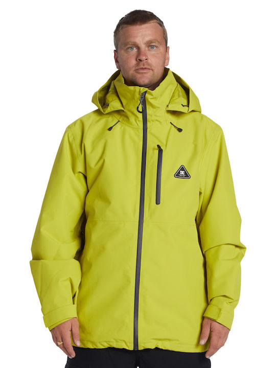 DC Basis 30k ADYTJ03059-GHS0 Männer Jacke aus für Ski & Snowboard Grün