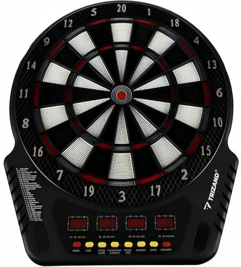 Dart Electronic Idealstore Dimensiuni 43 X 51,5 Cm Afișaje Lcd Include 6 Săgeți 24 Vârfuri De Schimb Disponibile Până La 423 Combinații De Joc Număr Maxim De Jucători 16 Persoane Dezvoltă Abilități Manuale Dexteritate