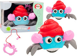 Lean Toys Crab Clockwork Играчка за баня за 18++ месеца