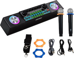 MusicMate Lautsprecher Karaoke mit Kabellosen Mikrofonen SonicEdge MusicMate Lautsprecher Karaoke mit Kabellosen Mikrofonen SonicEdge