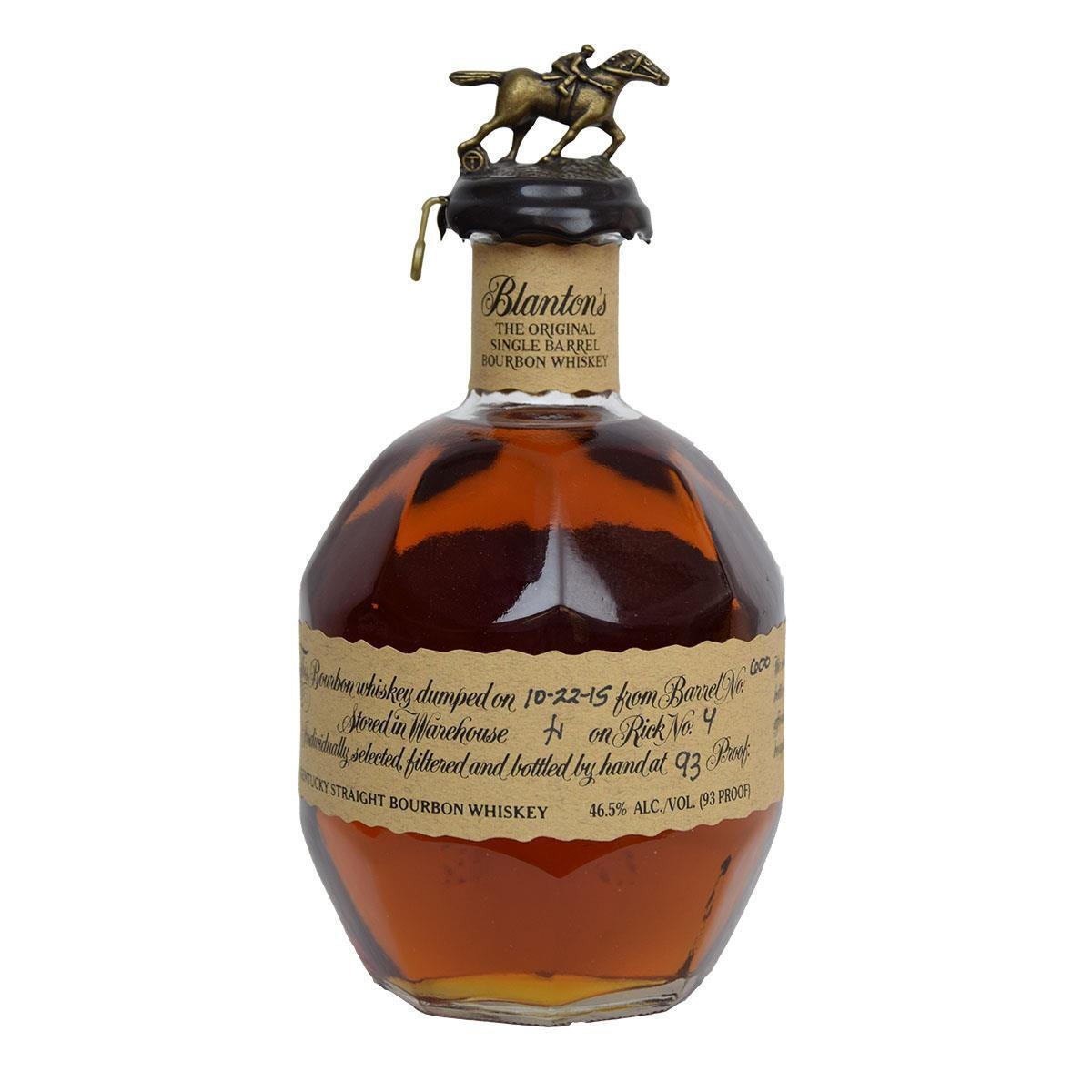 Blantons Single Barrel Bourbon Whisky din S.U.A 46.5% 50ml