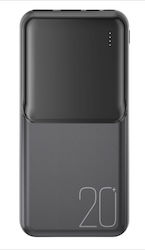 XO PR252 20000mAh Μαύρο XO PR252 20000mAh Μαύρο