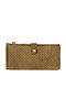 Leather Women's Wallet Classic Green