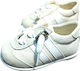 Gorgino Beige Baptism Fabric Sneakers