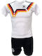Echipa națională a Germaniei Beckenbauer Retro Set Echipament Sportiv de Fotbal Copii