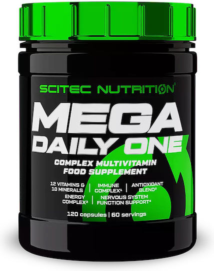 Scitec Nutrition Mega Daily One Plus Πολυβιταμίνη 120 κάψουλες