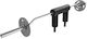 Vevor ​Squat Bar 1.5kg Μήκους 87cm με Κολάρα Ασφαλείας