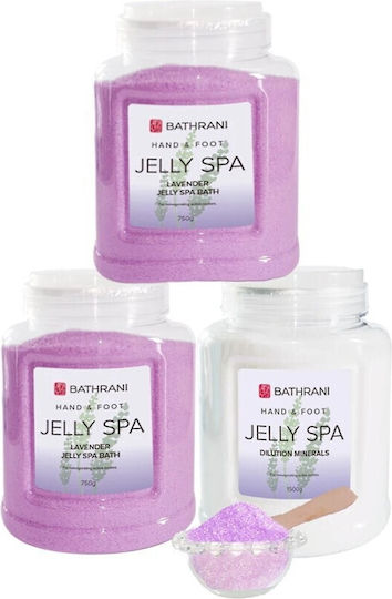 Bathrani 2 Pieces Hand & Foot Jelly Spa Skin Care Set for Body Cleaning