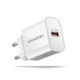 Axagon Charger Without Cable 18W Quick Charge 3.0 Whites