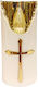 Cortina Memorial Electric Tribute Candle Gold w...