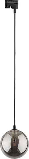 TK Lighting Pendant Light Black Rail with Socket G9 120x120cm