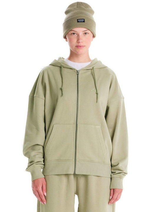 Emerson Women's Sweatshirt Jacket Hooded Green