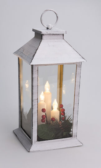 Koopman Lustră Decorativă Lampion Alb